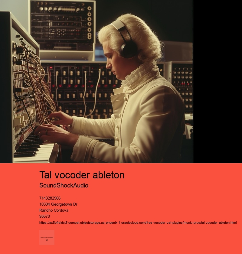 tal vocoder ableton