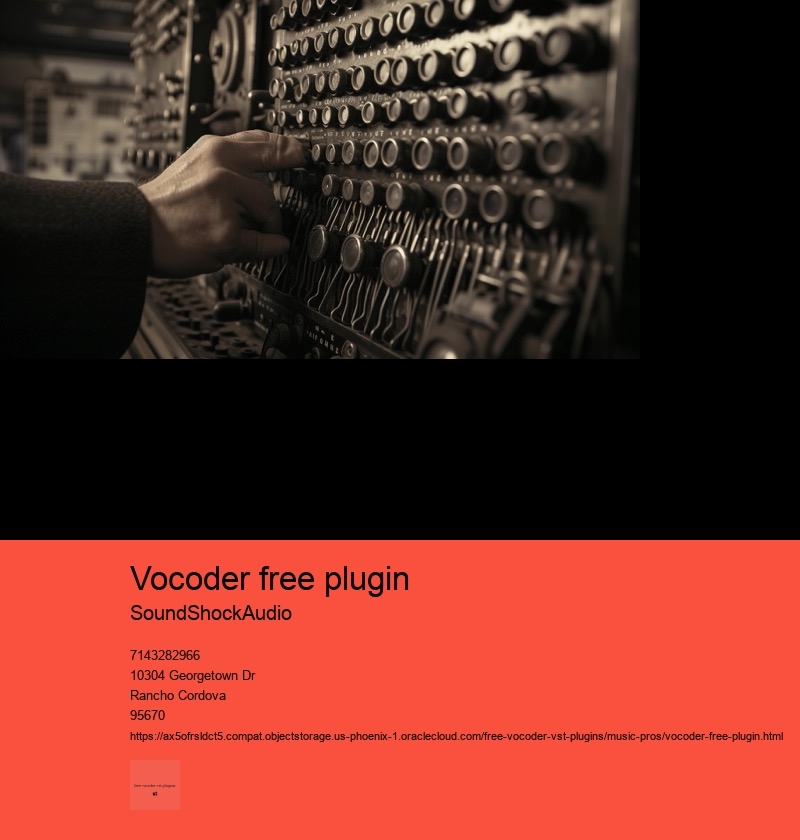 vocoder free plugin