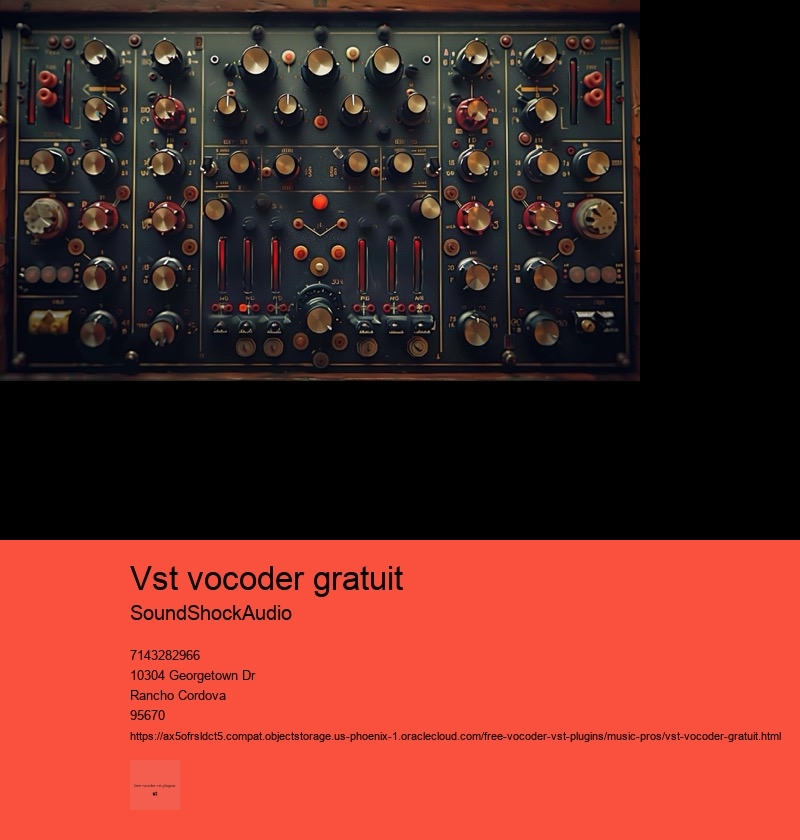 vst vocoder gratuit